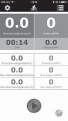 Anschließend erscheint die Übersicht mit den Trainingsdaten. Drücken Sie auf die Schaltfläche und beginnen Sie mit Ihrem Training.
