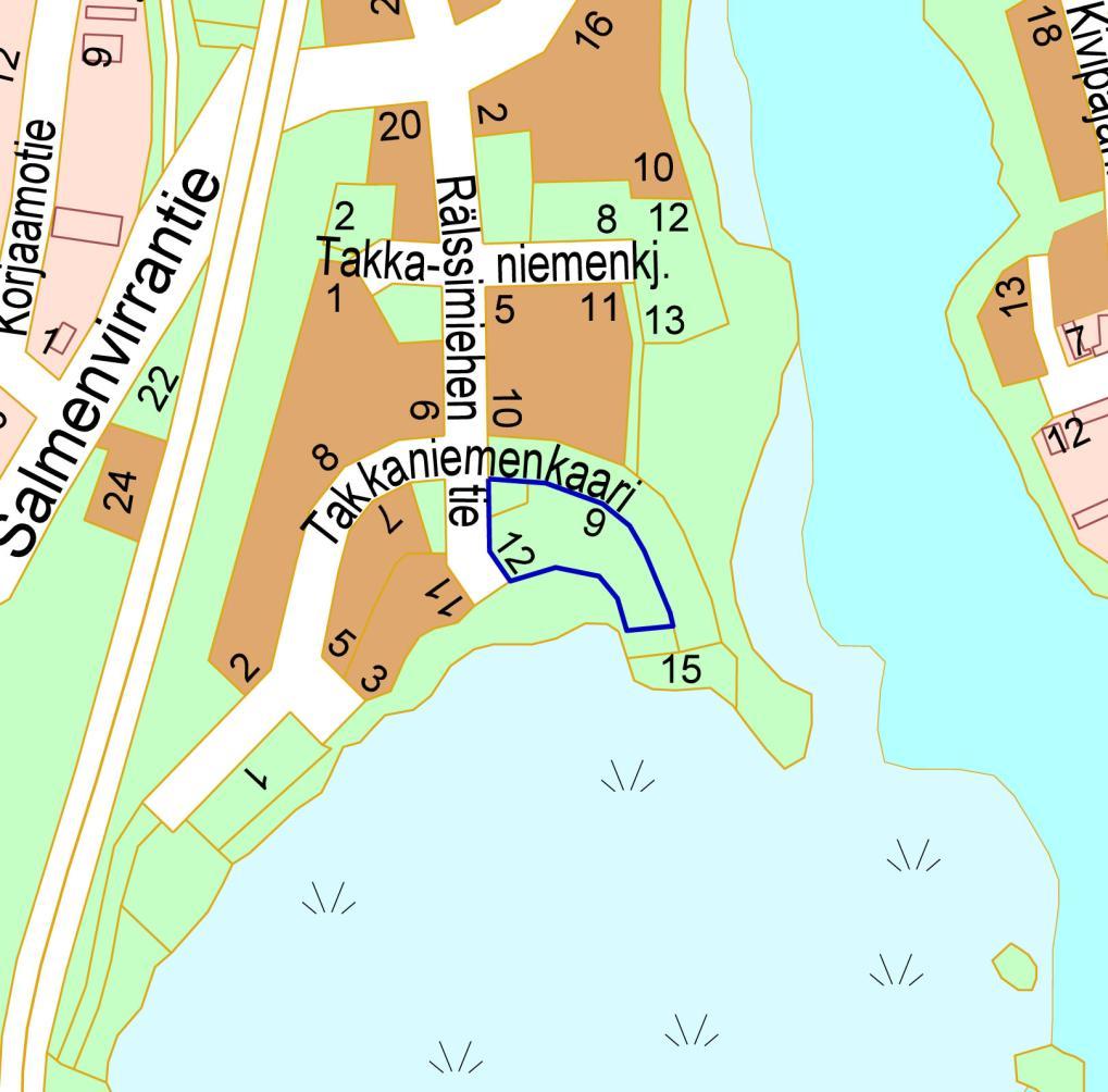 OSALLISTUMIS- JA ARVIOINTISUUNNITELMA (OAS) 1(8) TAKKANIEMENKAAREN ASEMAKAAVAN MUUTOS (TAKKANIEMENKAARI 9-13 JA RÄLSSIMIEHENTIE 12) 1 SUUNNITTELUALUE Suunnittelualue sijaitsee Poitsilan kylän