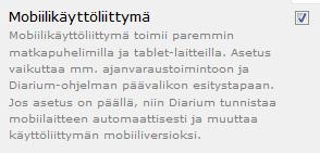 19 4.3.3 Cakephp ismobile -funktio CakePHP sisältää ismobile-funktion, jolla pystytään tarkastamaan, onko päätelaite mobiililaite.