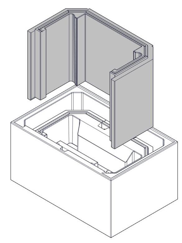 G 6 Plaser element som vist. Place the elements as illustrated. Asenna elementit kuvan mukaisesti. Placera elementen som illustreras. PO-SAL04-040 O12 G 7 04-26412-100 NB!