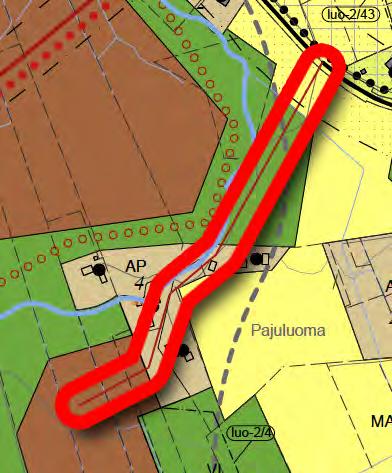 LUONNOKSEN PALAUTERAPORTTI 9.6.2014 Mielipiteen esittäjä: Antti Rentola Päivämäärä: 13.3.2013 Aihe: Kaavaluonnoksessa on esitetty kulkua uudelle asuinalueelle Pajuluomantien kautta.
