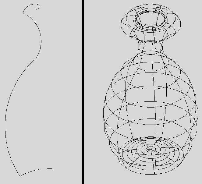 17 Kuva 9. Kuva luodusta maljakosta Edellä on mainittu vain muutama yleinen tapa tehdä 3D-malleja ja ohjelmasta löytyy paljon muitakin vaihtoehtoja mallintaa.