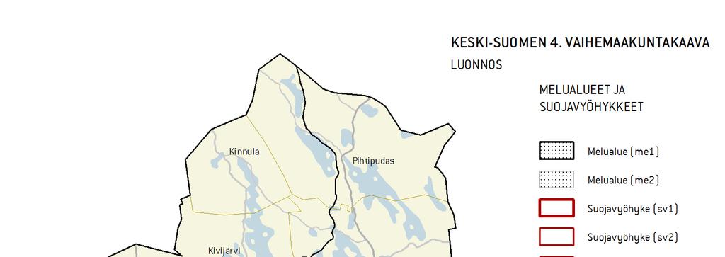 22 Puolustusvoimien melualueiden ja suojavyöhykkeiden lähtökohtana on ympäristöministeriön 14.