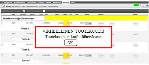 51 Muuta, jolloin pystyy syöttämään manuaalisesti hyllypaikan. Alapuolella olevassa kuvassa 27. on toteutusehdotus esitetty kuvana. Kuva 27.