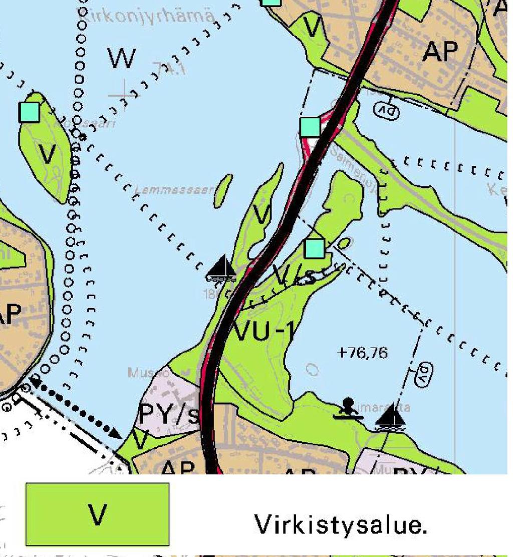 Maakuntakaavassa alue on merkitty taajamatoimintojen alueeksi