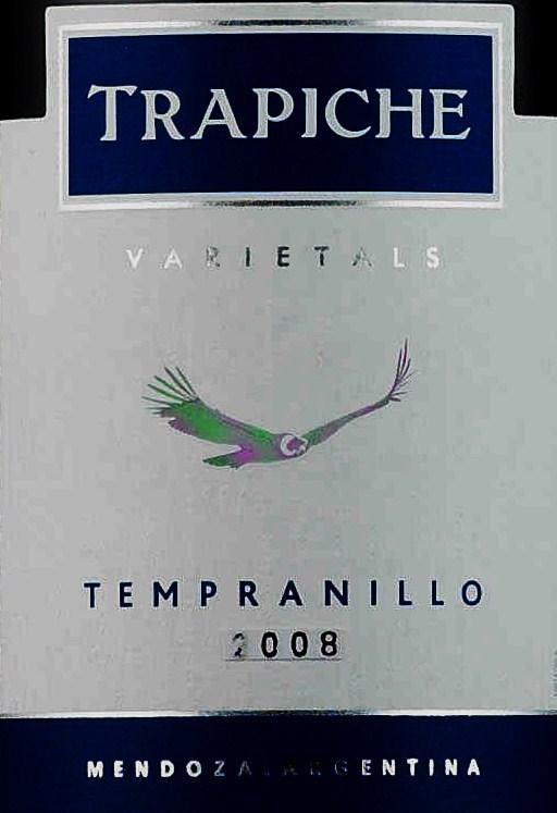 Pullon henki: Trapiche Tempranillo pastaruoan kaveriksi Trapiche Tempranillo Mendoza Argentiina 7,99 e Miksi: Argentiina ei ole kuuluisa Tempranillostaan.