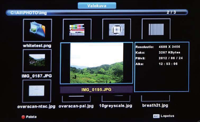 Multimediakäyttö Multimediakäyttö Peruskäyttö 1).