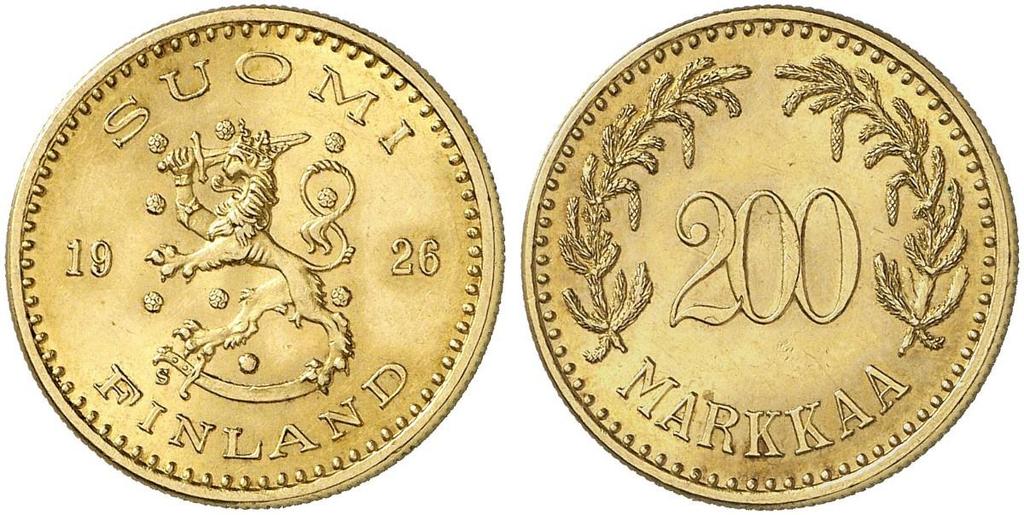 päätettiin Suomen markka kiinnittää