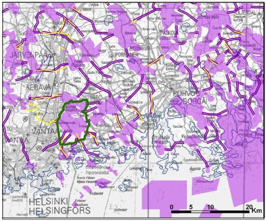 verkostoa (Sipoonkorpityöryhmä II 24 ja Väre 22)