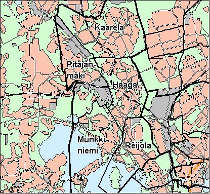 2 Läntinen suurpiiri Copyright Helsingin kaupunki, Kaupunkimittausosasto 41 /23 Asukastiheys h/km2 Asuntojen keskikoko m2 Asuntokuntien keskikoko Korkeakoulututkinto 15 1 3,5 5 12 8 3 4 9 6 2,5 3 6 4