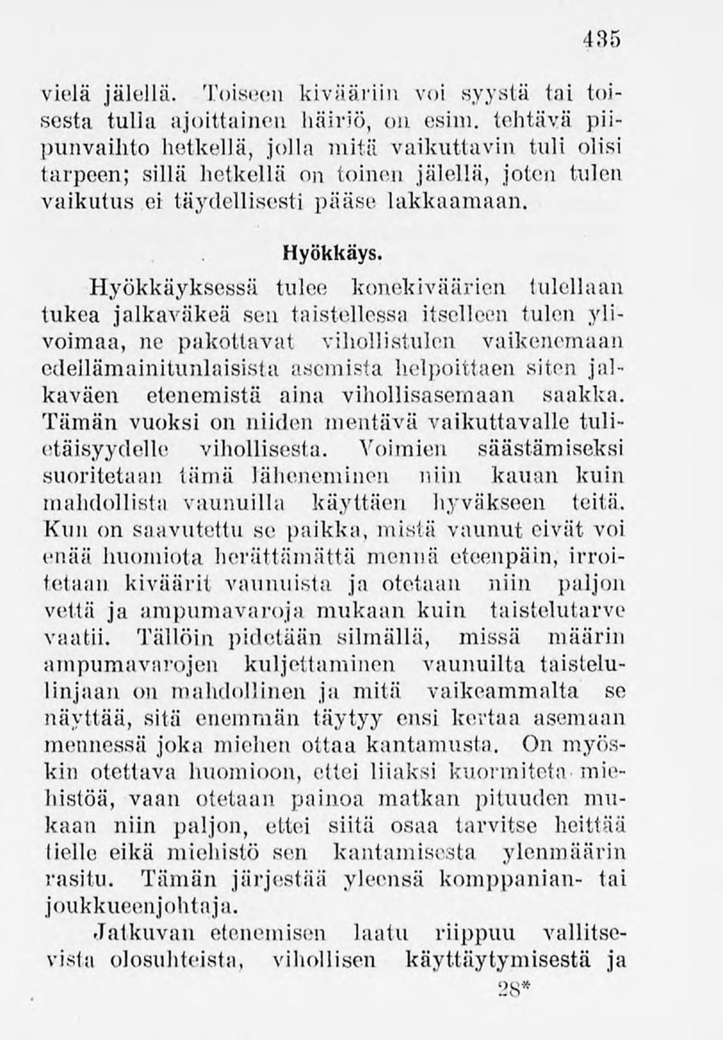 435 vielä jalolla.