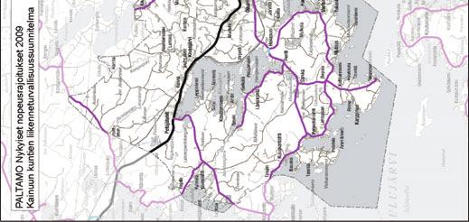 Kirkonkylän kohdalla kantatien 78 nopeusrajoitus on 40 km/h. Kirkonkylän kokooja- ja tonttikaduista osalla nopeusrajoitus on jo 30 km/h tunnissa (kuva 8).