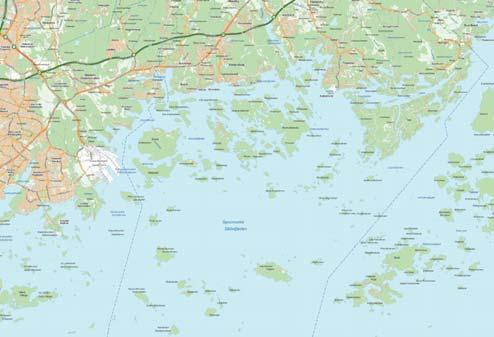 Suunnittelualue Suunni elualue sijaitsee Sipoon saaristossa Sipoonselällä, Pir saaresta länteen.