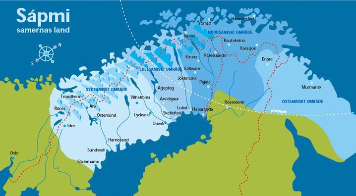 mukaan Norjassa arvioidaan olevan 50 65 000, Ruotsissa 20 40 000, Suomessa noin 10 000 ja Venäjällä 2 3 000 saamelaista. Saamenmaassa arvioidaan siten olevan yhteensä 80 100 000 saamelaista.