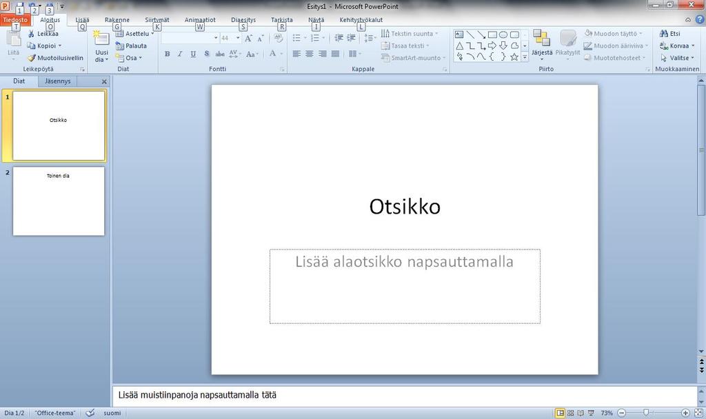 Microsoft PowerPoint 2010(2013)