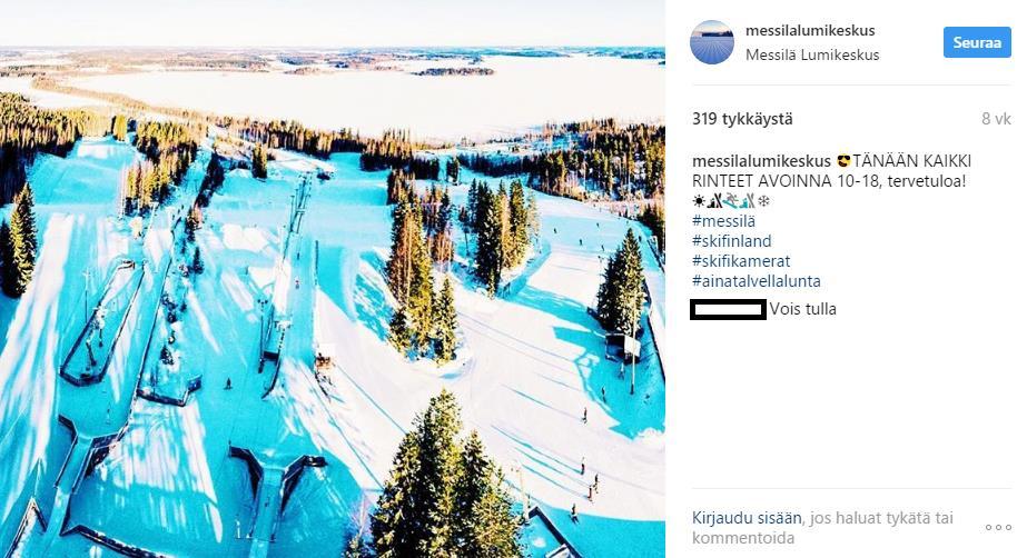 4.1.1 Messilän käyttämät hashtagit Messilä käyttää kaikissa julkaisemissaan kuvissa samoja hashtagejä.