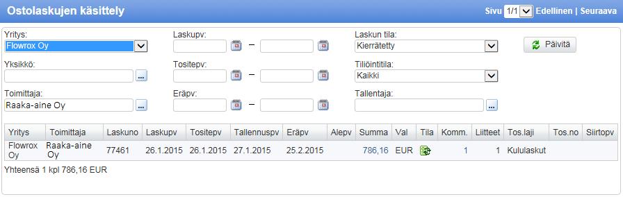 3. Paina Päivitä. 4.