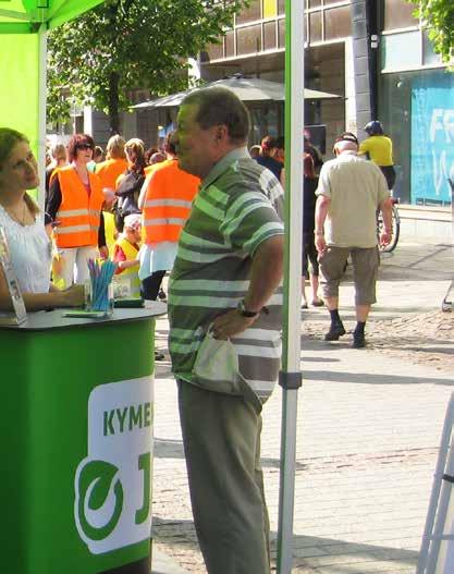 Valistuksen ja viestinnän vuosi Tammikuu Pyhtään jätehuolto (saaristoasukkaiden jätehuolto, hyötyjätepisteet ja lisäpalvelut) yhtiölle Helmikuu Sarjakuvakilpailu käyntiin Tiedottaja Anne Sironen (vas.