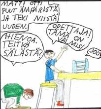 Sarjakuvaopettaja Karri Laitinen arvosteli