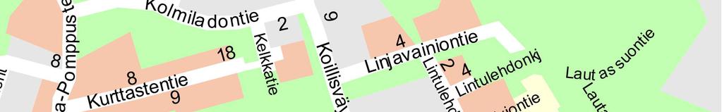 kaupunginosan kortteli 2501 ja osa korttelista 2502, yhdyskuntateknistä huoltoa palvelevien rakennusten ja laitosten alue sekä katu-