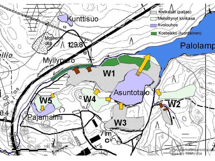 GEOLOGIAN TUTKIMUSKESKUS ARKISTORAPORTTI 50/2015 9 3.