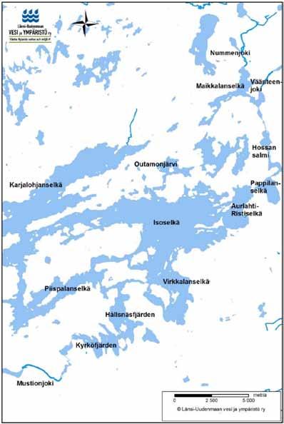 2 Taustatiedot 2.1 Yhteistarkkailualueen kuvaus Lohjanjärven pistekuormittajien sijainti ja vesistötarkkailun havaintopaikat vuonna 216 on esitetty liitteen 1 kartassa.