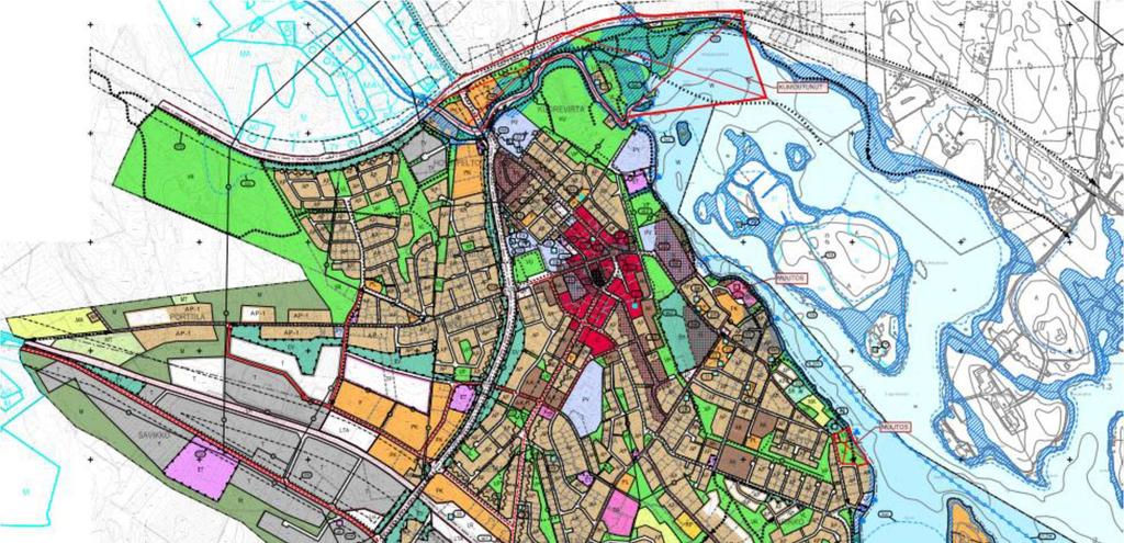 KIURUVEDEN KAUPUNKI Taajaman osayleiskaavan tarkistaminen ja päivitys Yleiskaava Taajaman voimassa oleva osayleiskaava 2015 tuli voimaan 18.5.2005.