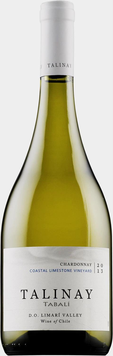 Tabali Talinay Chardonnay 2013 Viña Tapali Chardonnay: DO / Limari Valley 23,90 (0,75 l) Kuiva, erittäin hapokas, keltaluumuinen, sitruksinen, kevyen aprikoosinen, mineraalinen, tamminen,