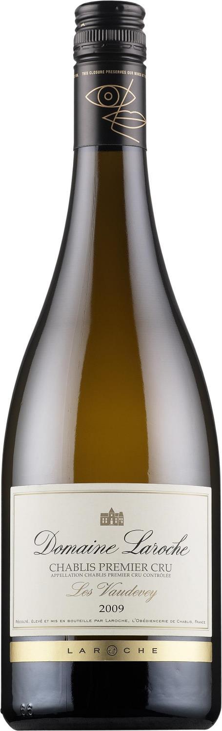 Domaine Laroche Chablis 1er Cru Les Vaudevey 2015 Domaine Laroche Chardonnay / AC Chablis Premier Cru Les Vaudevey 28,99 (0,75 l) Kuiva, hapokas, sitruksinen, aprikoosinen, hennon voinen,