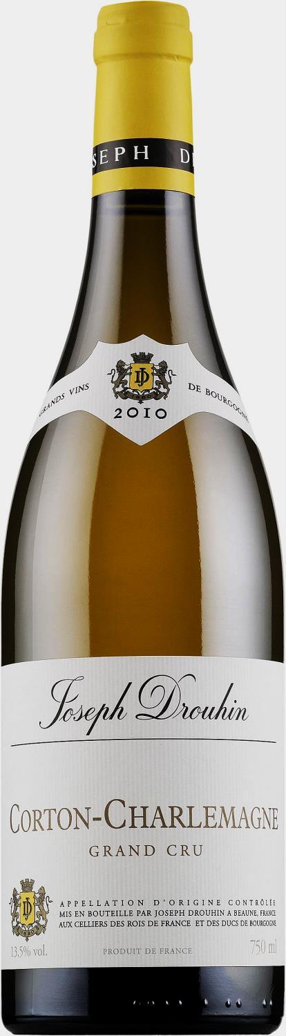 Joseph Drouhin Corton-Charlemagne Grand Cru 2010 Valkoviini / AC Corton-Charlemagne Grand Cru Joseph Drouhin 98,40 (0,75 l) Chardonnay / AC Corton-Charlemagne Grand Cru Kuiva, hapokas,