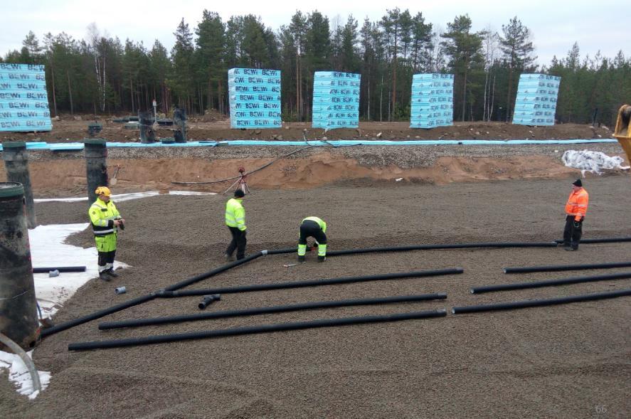 Ilmastointi Oy Maasuodattimen massojen vaihto Sammakkokankaan jätekeskuksen alueella syntyville jätevesille on käsittelyjärjestelmä, joka on rakennettu vuonna 2005.