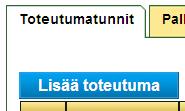 Työaikakorvausten kohdennus kellonaikatarkkuudella Jos työaikakorvausten kohdennus halutaan jonkun päivän osalta tehdä kellonaikatarkkuudella, kohdennus tehdään Toteutuma tunnit välilehdellä.