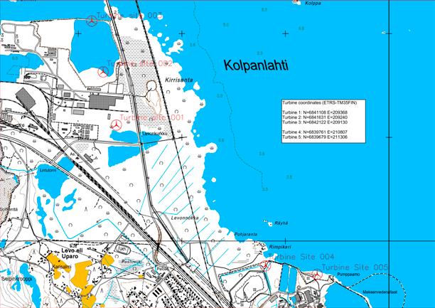 JOHDANTO Suomen Hyötytuuli Oy suunnittelee kahta tuulivoimapuistoa Meri-Poriin; Kirrinsantaan ja Sachtlebenin alueelle (kuva 1).