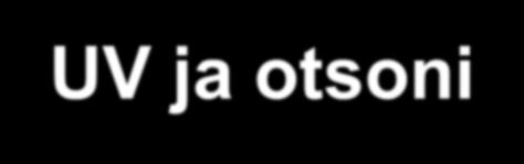 UV ja otsoni 1.