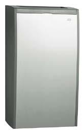 roska-astia 5 l, B3 564008 musta 380 x 194 x 160 lattiasta 564008 (B3) Alumiininen roska-astia 40 l modernimuotoilu