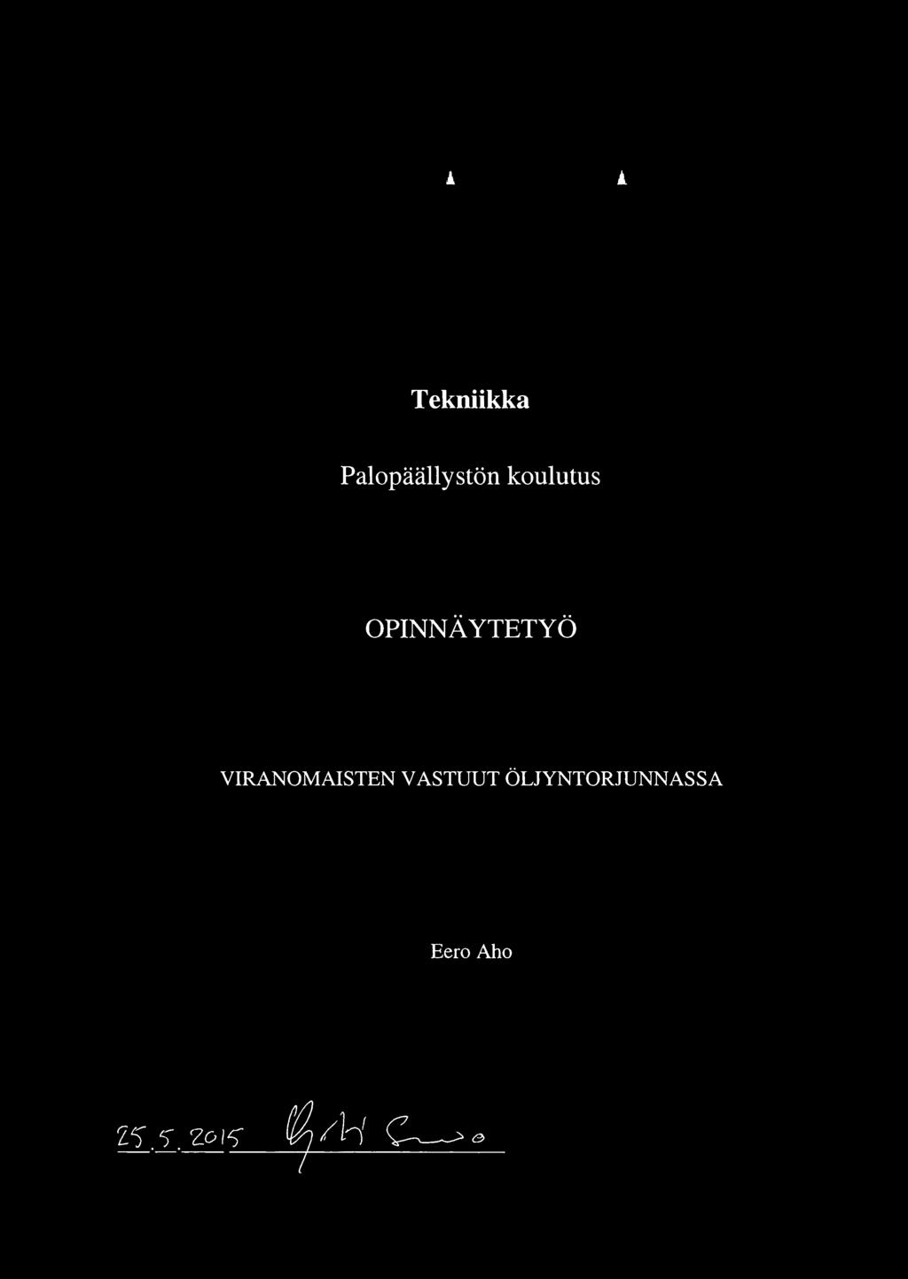 OPINNÄ YTETYÖ