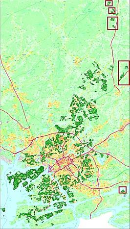 2. Metsätilojen myynti 2014-2016 Uudistamisohjelman mukaisesti Turun kaupungin omistamia metsäalueita on myyty tarjouskilpailussa (pl valtion ostot) vähintään metsätaloudellista arvoa vastaavaan