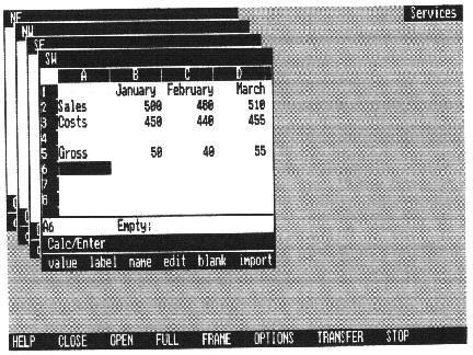 VisiOn for PC (VisiCalc) - 1982