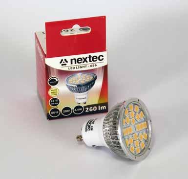 GU10SMD16X28357W964 led-lamppu GU10, 230 V, 7 W, 6000 K, 90 500 lm GU109XSMD28358,5WW led-lamppu