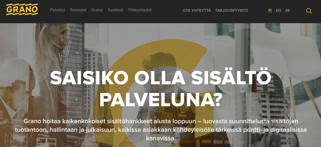 KIITOS! Uudet verkkosivut avautuvat 3.4.