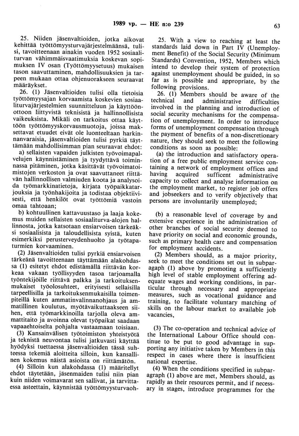 1989 vp. - HE n:o 239 63 25.