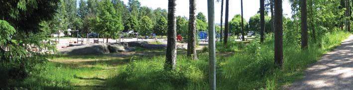 PUISTOT LP Kurkimäki - Tranbacka lekpark (26.) Nykytila Kokonaisuus on osa Kurkimäen kaupunginosapuistoa (YK2002). Leikkipuistoalueiden välineiden kuntokartoitus on juuri päivitetty.