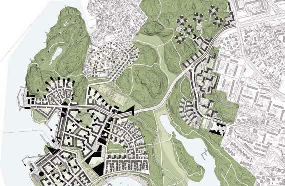 Rakentamisalueet ja -järjestys 2011 2015 GUNILLANKALLIO Rakentamisvuodet 2010-2013 asuntoja n. 55 000 kem 2 2010 2011 KAITALAHTI Rakentamisvuodet 2010-2011 asuntoja n.