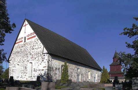 42 Laatmiddeleeuwse stenen kerk van Inkoo. Inkoon myöhäiskeskiaikainen kivikirkko. Igor museum in Degerby. Degerbyn Igor-museo. rinebasis.