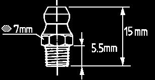 18 9 0986-61 M8x1,25 5,5 18 9