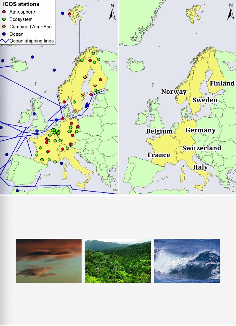 Integrated Carbon Observation System (ICOS RI) ICOS provides harmonized and high precision scientific data on carbon cycle and greenhouse gas budget and perturbations Legal entity ICOS ERIC