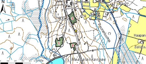 Kurikan kaupungin alueella soranottoa on ollut tai on edelleen Aronlähteen, Haapalankankaan, Kuusistonloukon, Kylänvuoren, Lintuharju A:n, Lintuharju B:n, Pitkämönkangas A:n, Pitkämönkangas B:n,