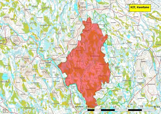 Suojelualueeseen rajautuvassa Kuortanojärvessä on havaittu myös huomattavia pilkkasiipien kerääntymiä.