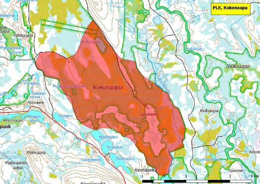 920465 Pelkosenniemi, Kokonaapa (P) (7439017:530393) 2043 ha (Natura, Soidensuojeluohjelma, FINIBA) Kokonjärven eteläpuolelle leviävä Kokonaapa on pääosin vaikeakulkuista, puutonta aapasuota.