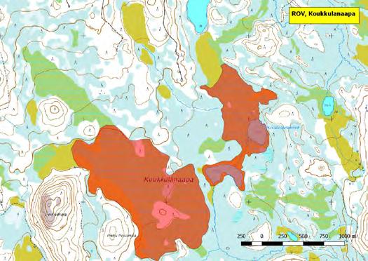 920430 Rovaniemi, Koukkulanaapa (P) (7410302:438636) 204 ha (Natura, Vanhojen metsien suojeluohjelma) Ounasjoen itäpuolella Marraskosken